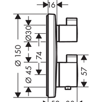 Hansgrohe Ecostat S 15758000 Image #4